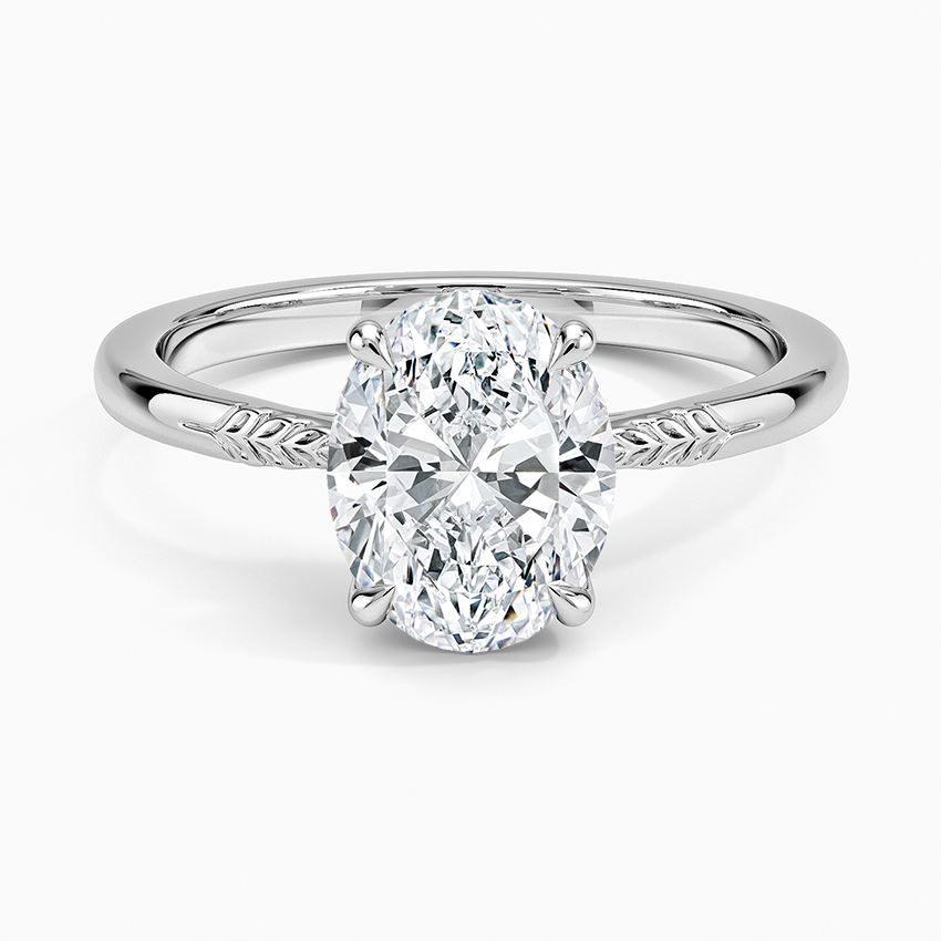 Laurel Engraved Ring