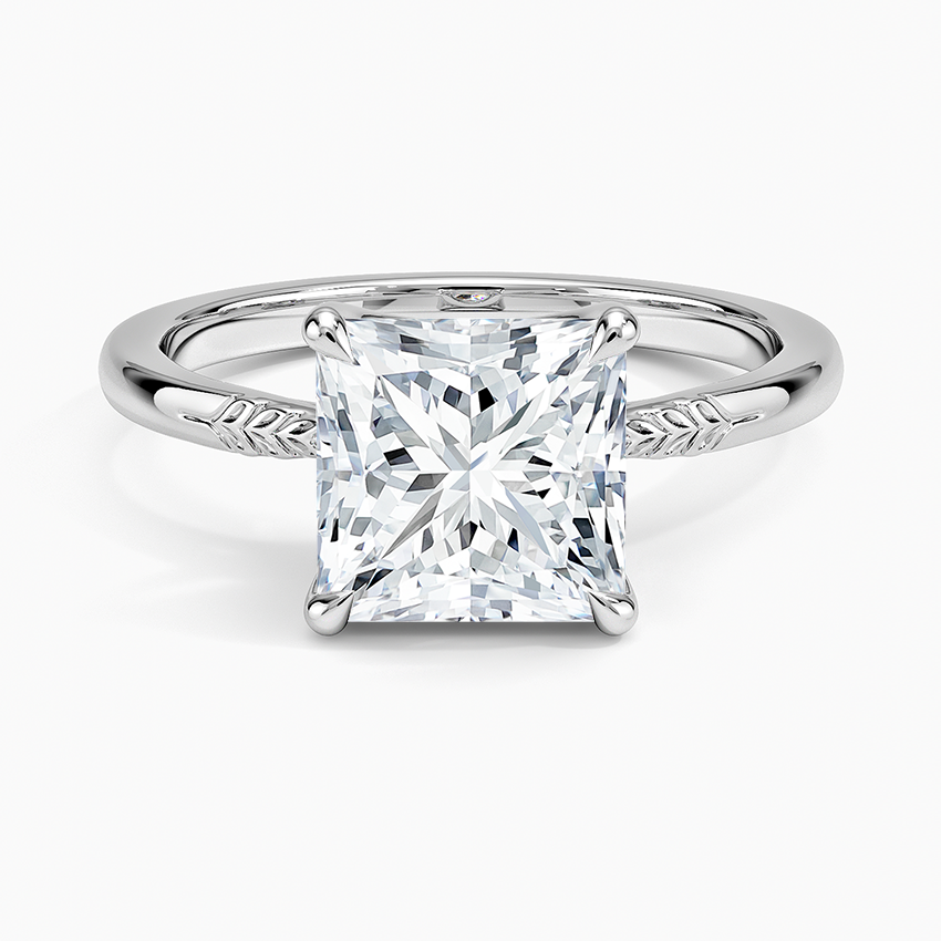 Laurel Engraved Ring