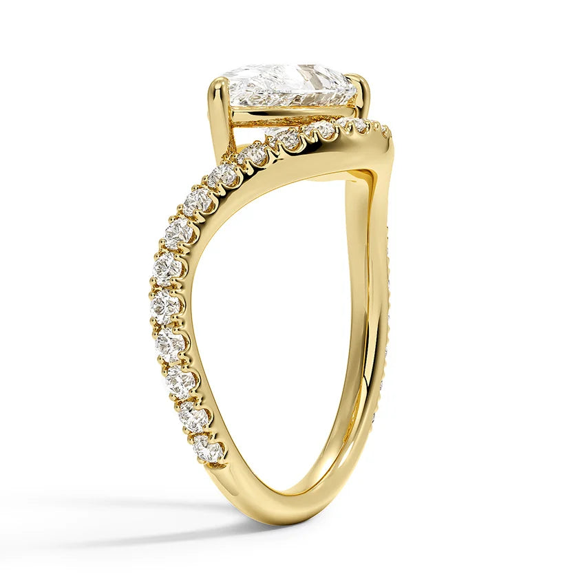 Silhouette Diamond Ring