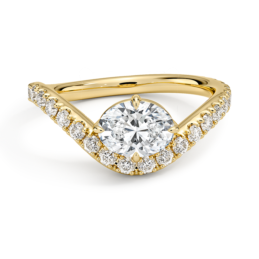 Silhouette Diamond Ring