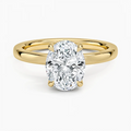 Audrey Perfect Fit Hidden Halo 2mm Diamond Ring