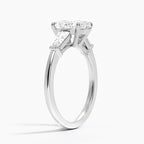 Symphony Tapered Baguette Three Stone Diamond Ring