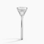 Symphony Tapered Baguette Three Stone Diamond Ring