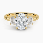 Rhiannon Emerald Cut Three Stone Diamond Ring (1/2 ct. tw.)