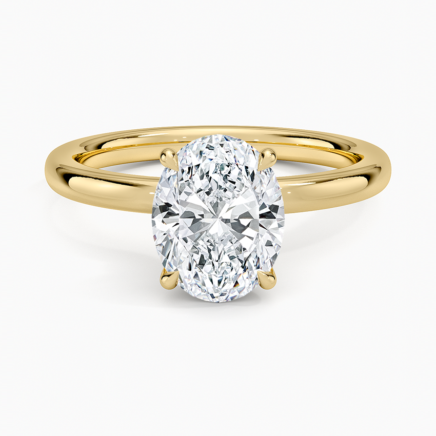 Secret Halo 2mm Diamond Ring