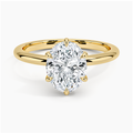 Esme Hidden Halo Diamond Ring