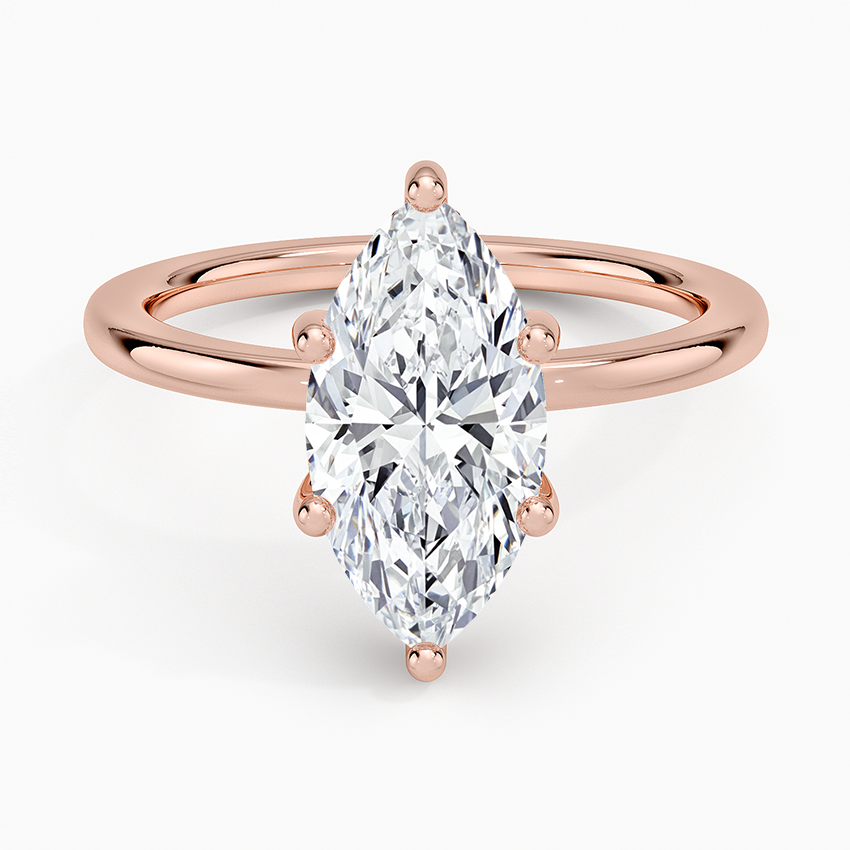 Sydney Perfect Fit Hidden Halo Six-Prong Diamond Ring