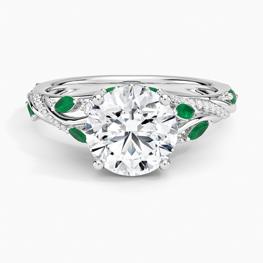 Begonia Vine Diamond Ring