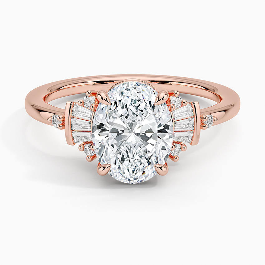 Daphne Art Deco Ring (1/8 ct. tw.)