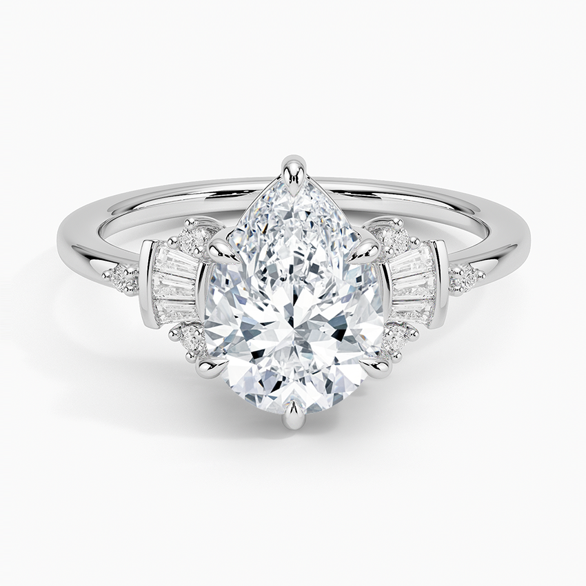 Daphne Art Deco Ring (1/8 ct. tw.)