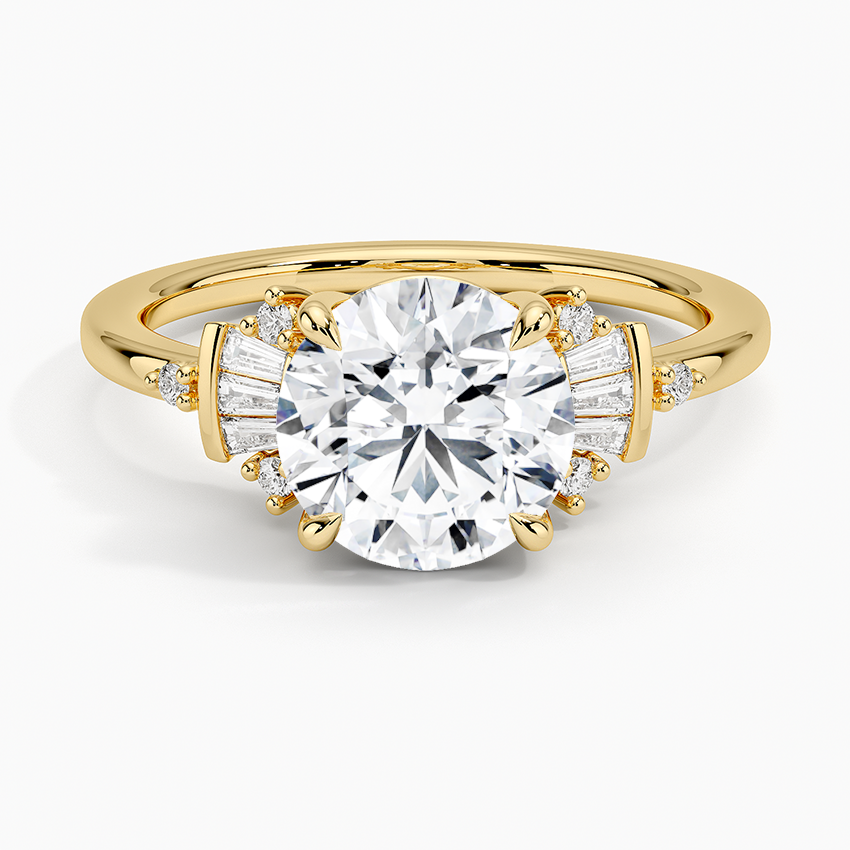 Daphne Art Deco Ring (1/8 ct. tw.)