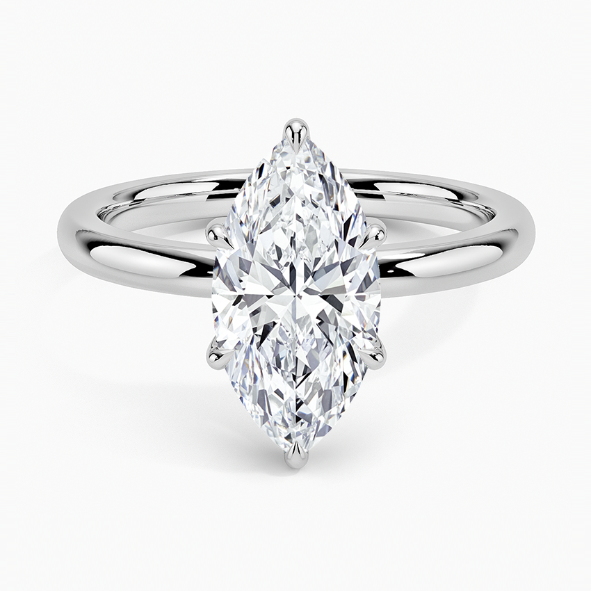 Fairmined 2mm Six-Prong Solitaire Ring