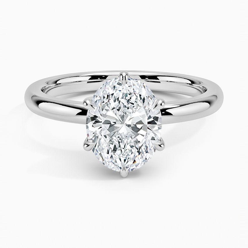 Fairmined 2mm Six-Prong Solitaire Ring