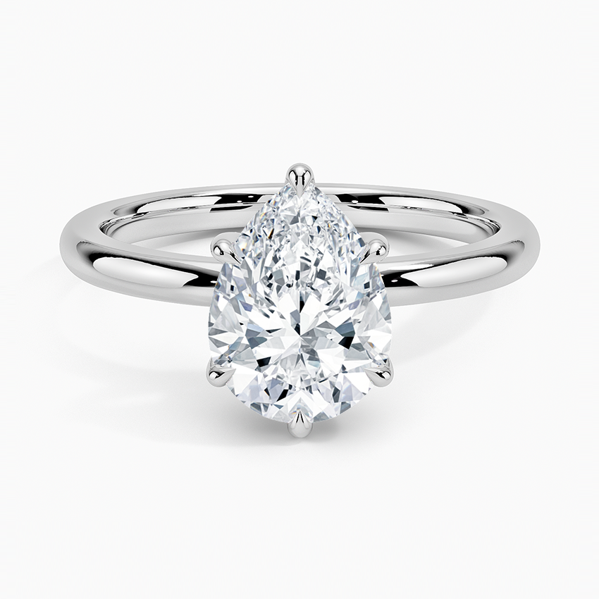Fairmined 2mm Six-Prong Solitaire Ring