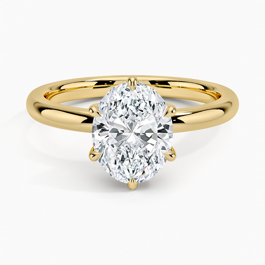 Fairmined 2mm Six-Prong Solitaire Ring