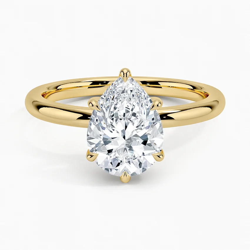 Fairmined 2mm Six-Prong Solitaire Ring