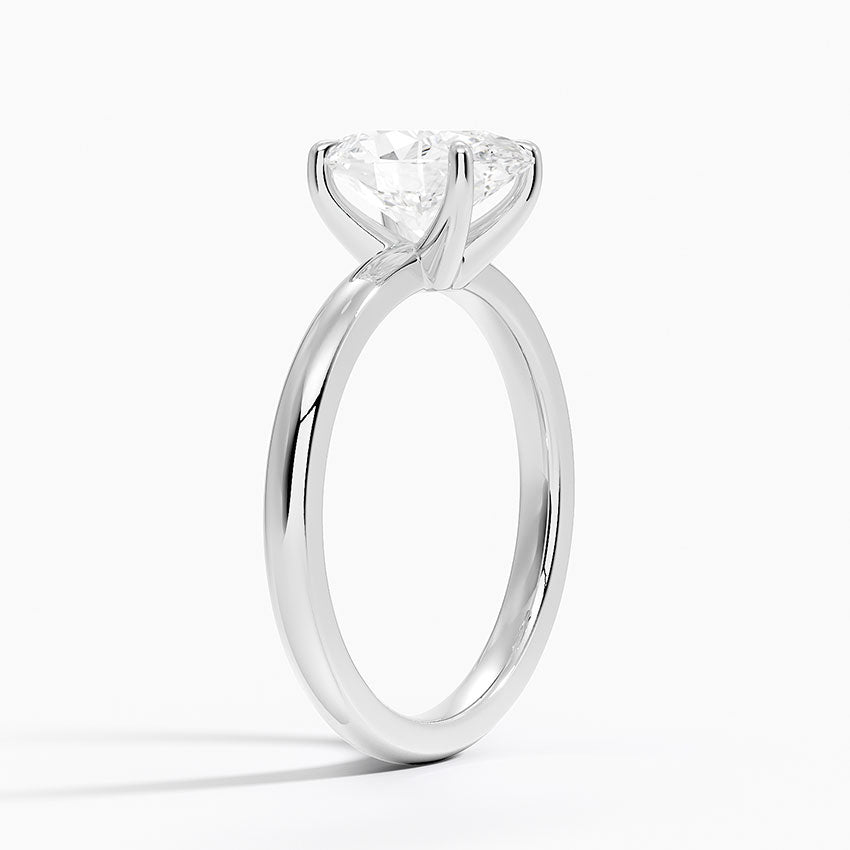 Fairmined 2mm Solitaire Ring