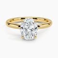Fairmined 2mm Solitaire Ring