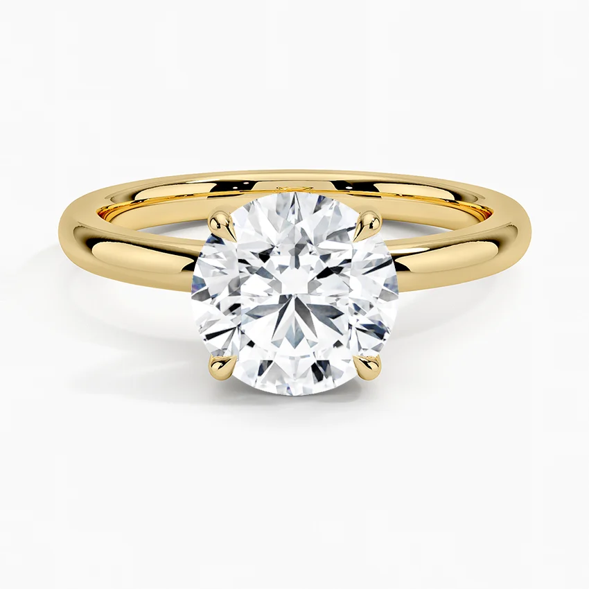 Fairmined 2mm Solitaire Ring
