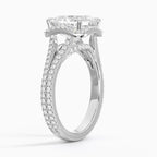 Fortuna Halo Diamond Ring (1/2 ct. tw.)