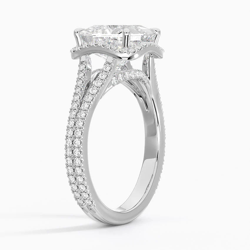 Fortuna Halo Diamond Ring (1/2 ct. tw.)