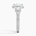 Fortuna Halo Diamond Ring (1/2 ct. tw.)