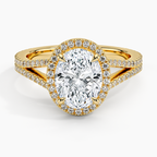 Fortuna Halo Diamond Ring (1/2 ct. tw.)