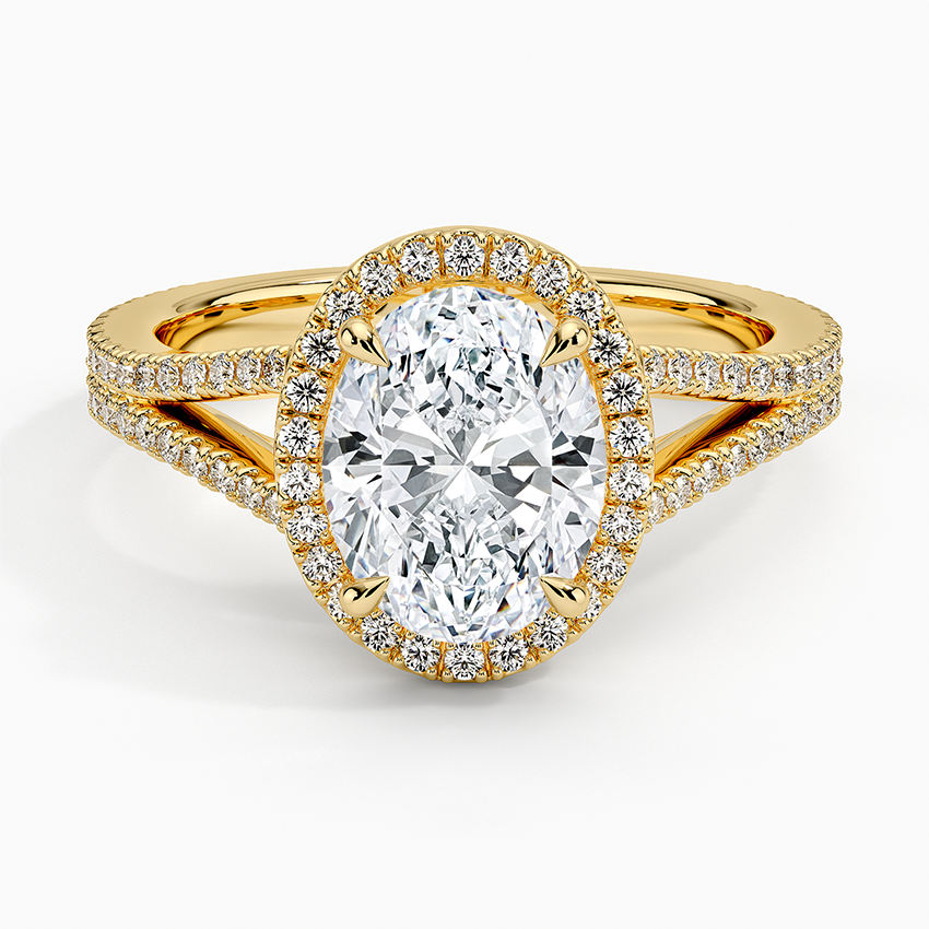 Fortuna Halo Diamond Ring (1/2 ct. tw.)