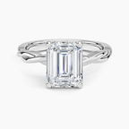Twisted Vine Solitaire Ring