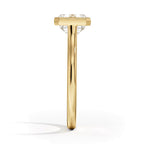 Luna East-West Bezel Solitaire Ring