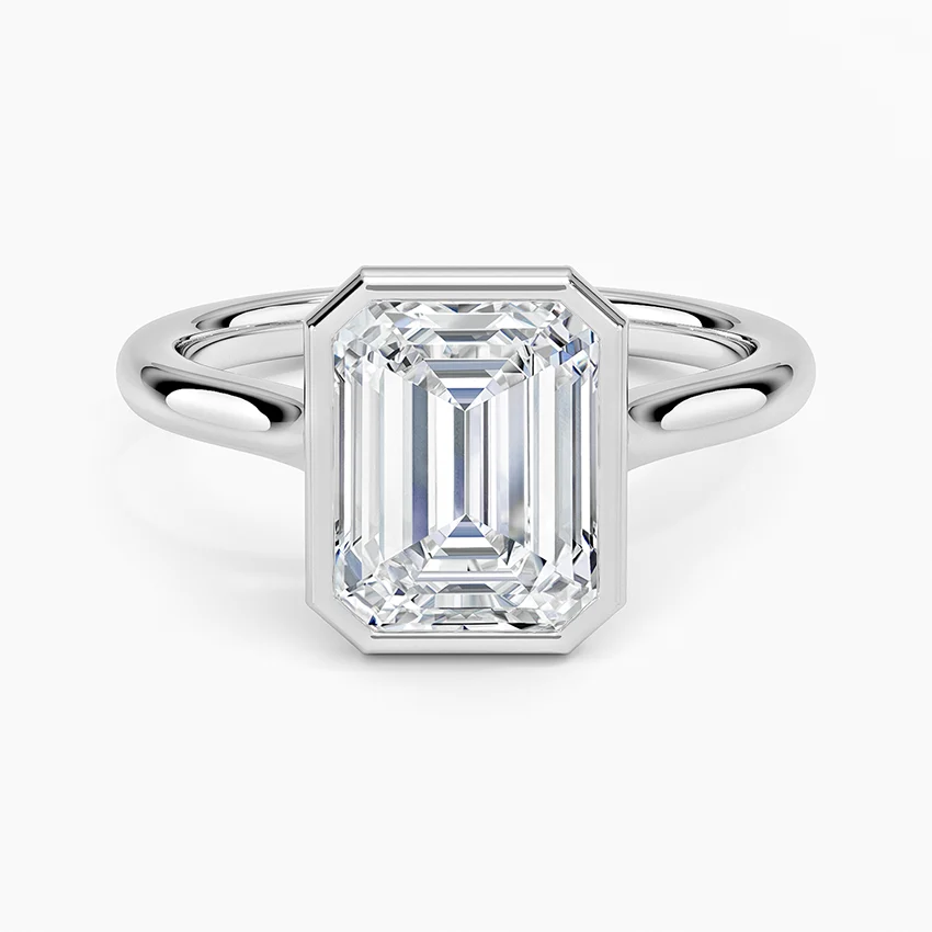 Luna 2mm Bezel Ring