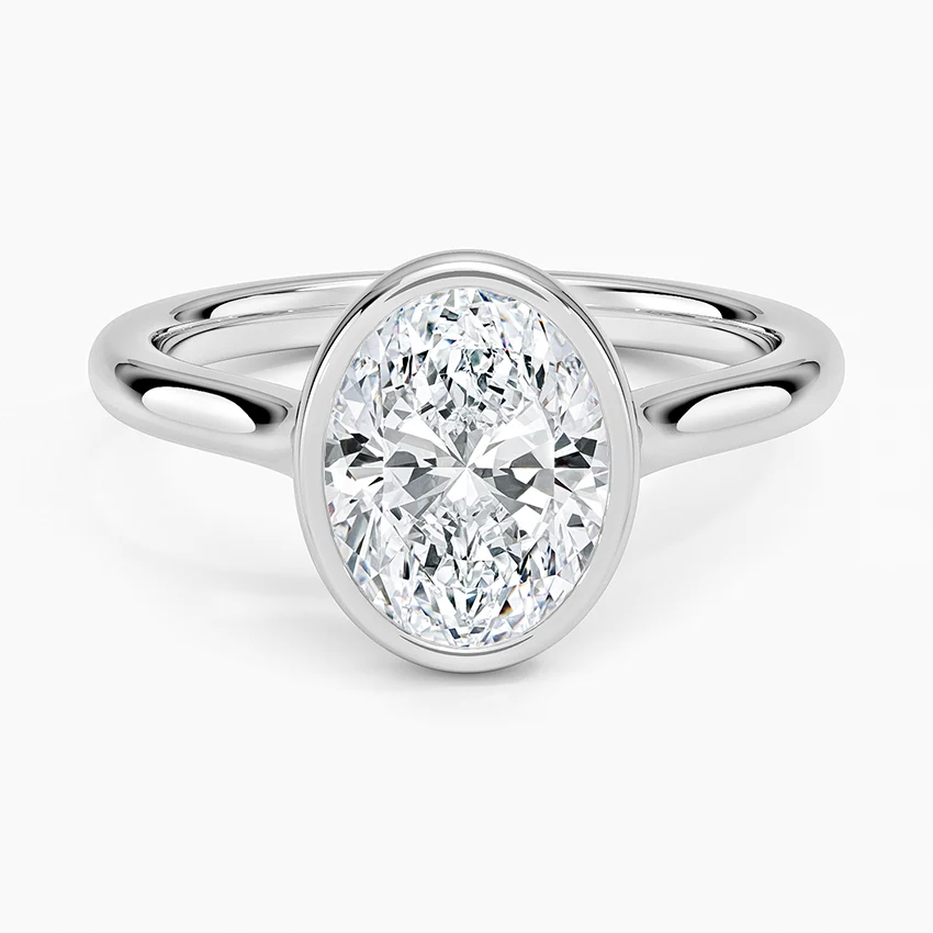 Luna 2mm Bezel Ring