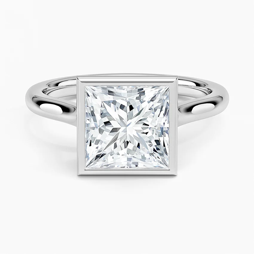 Luna 2mm Bezel Ring