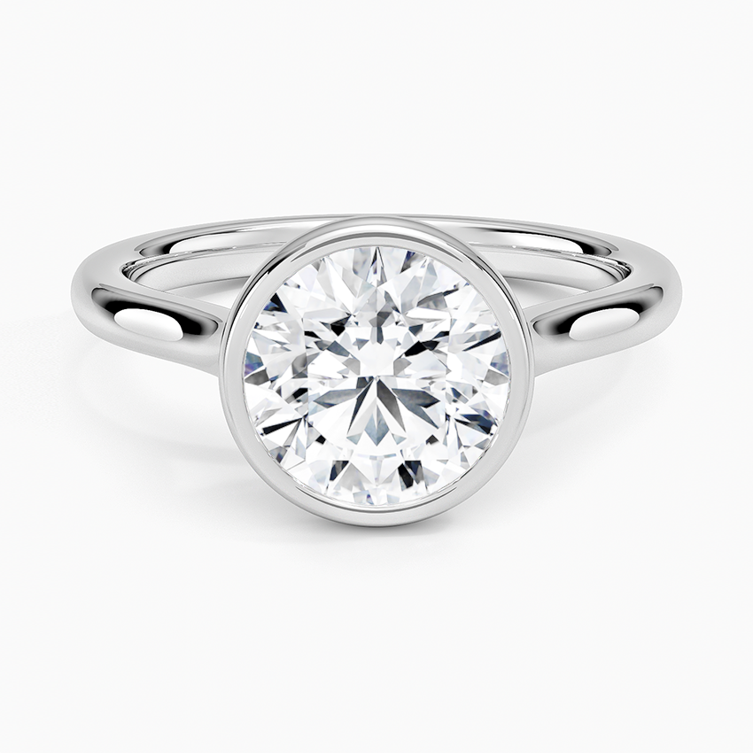 Luna 2mm Bezel Ring
