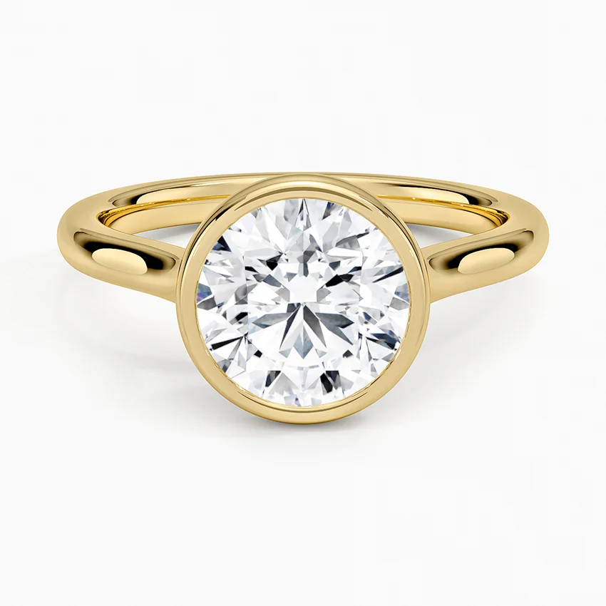 Luna 2mm Bezel Ring