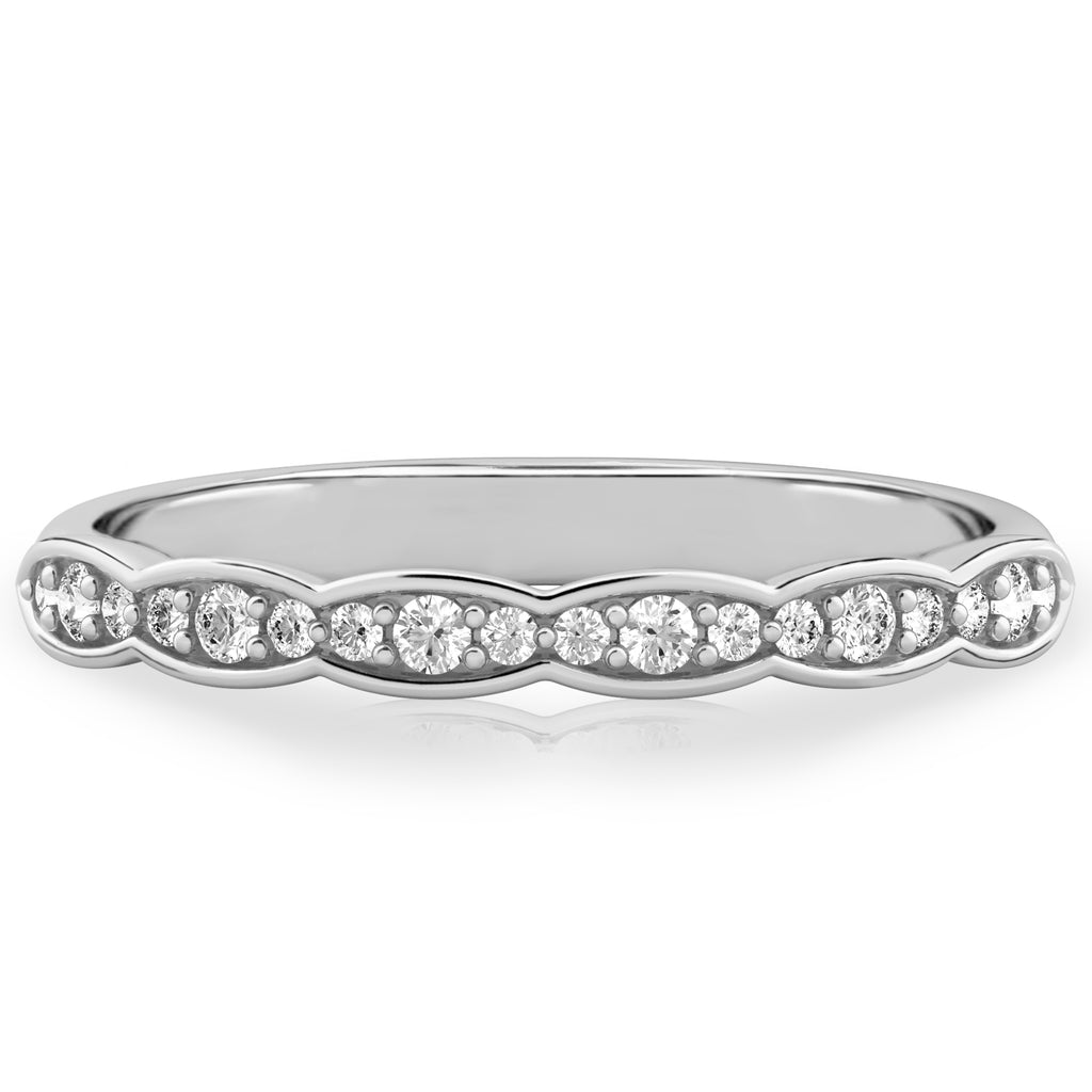 Victoria Band Marquise Shaped Diamond Band