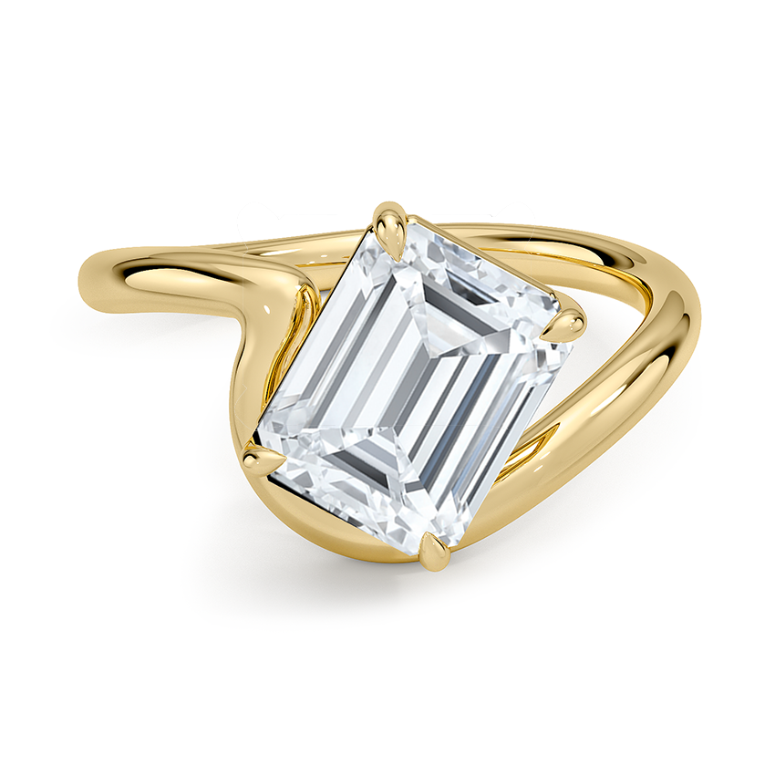 Aire Solitaire Ring