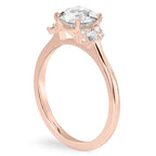 Beautiful Chaos Pear & Round Cluster Engagement Ring