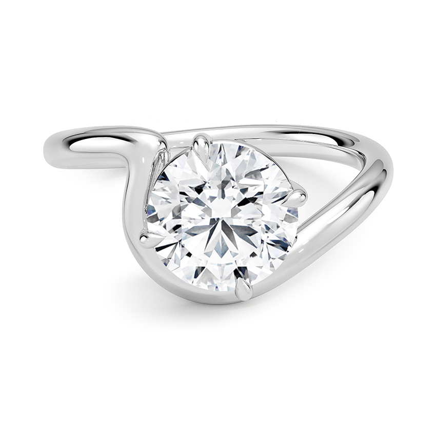 Aire Solitaire Ring