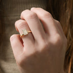 Anna Basket Setting Solitaire Engagement Ring