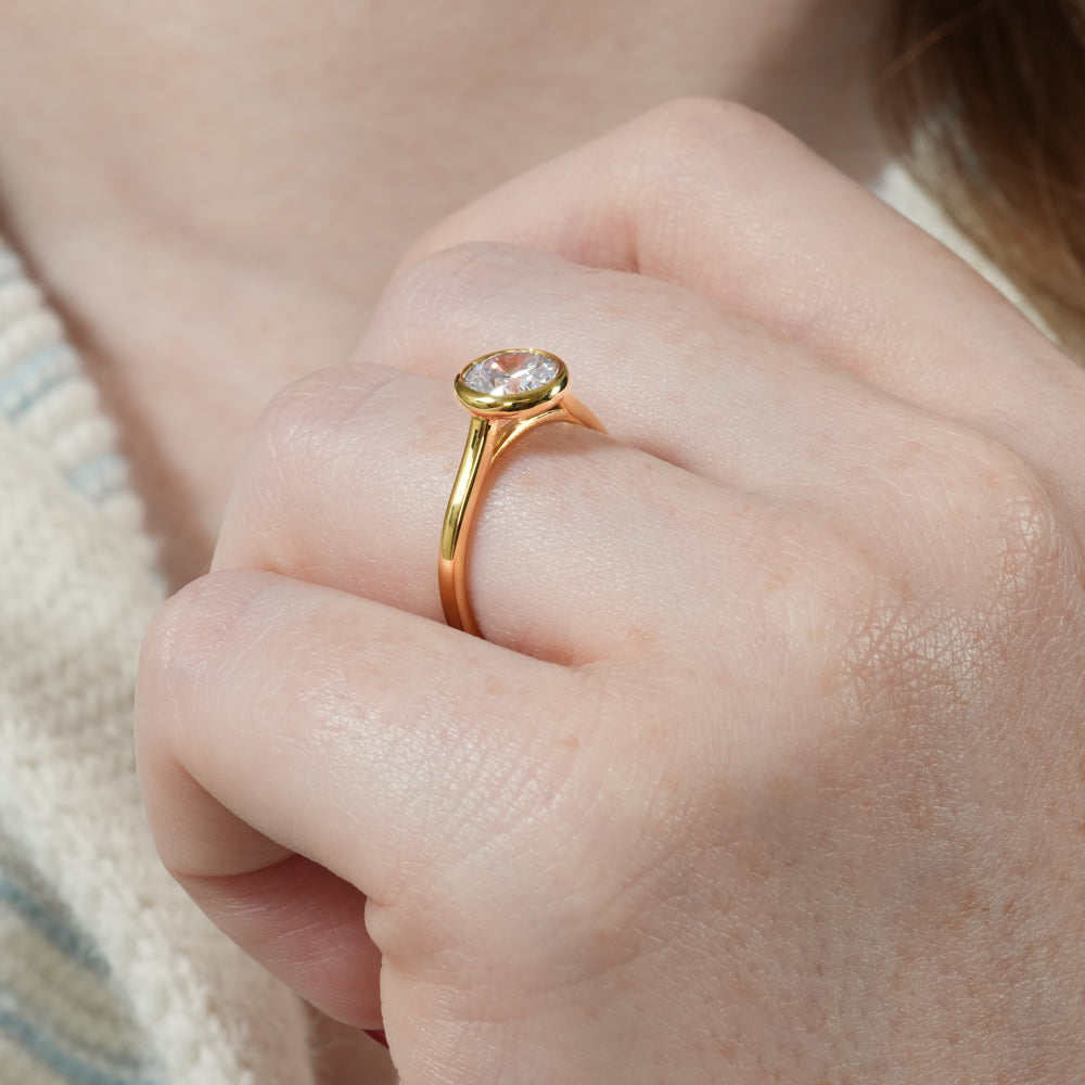 Rosie Bezel Engagement Ring