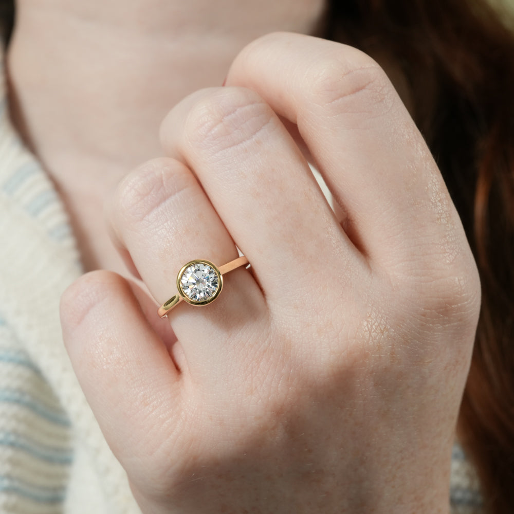 Rosie Bezel Engagement Ring