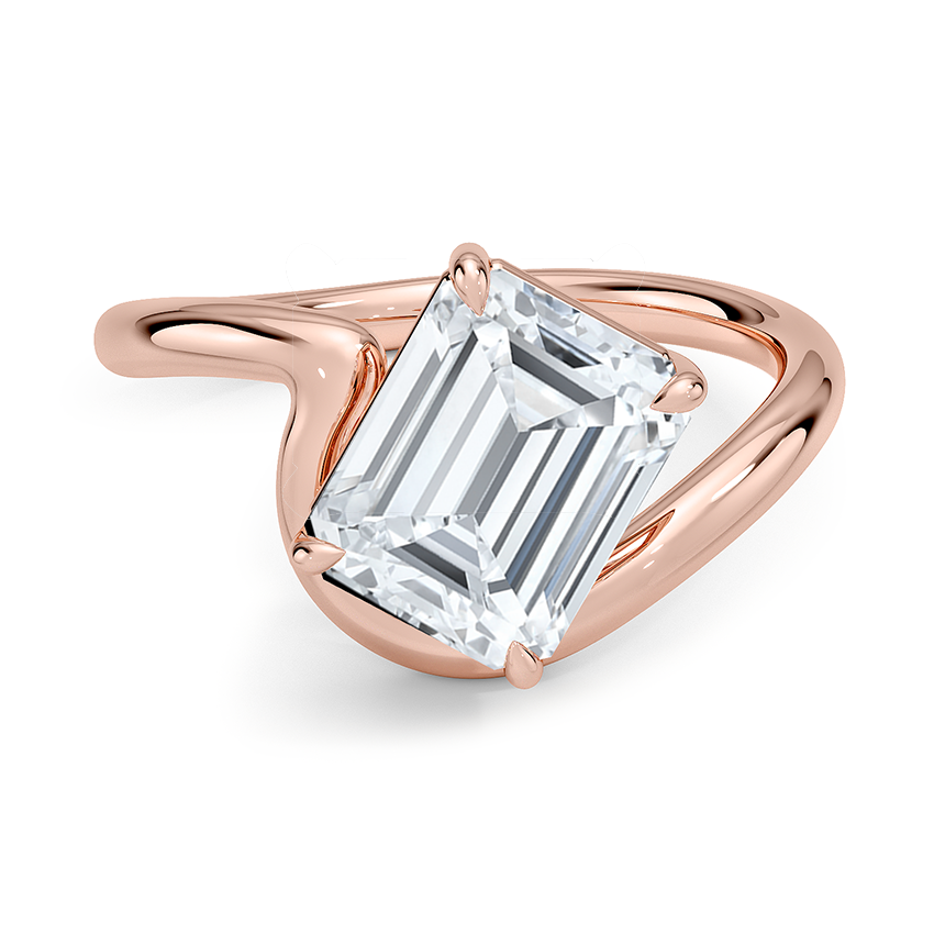 Aire Solitaire Ring