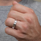 Jett Black Diamond Wedding Band