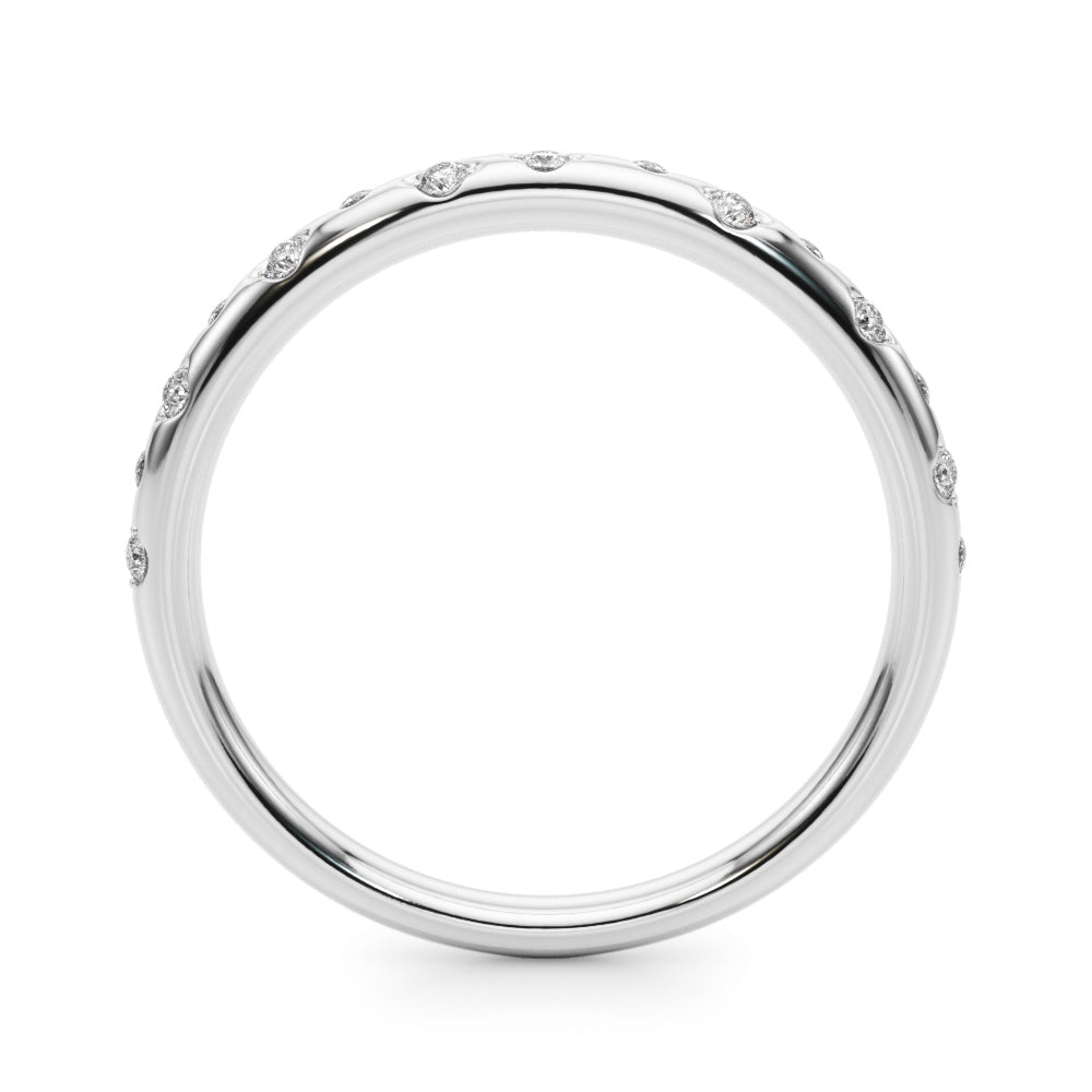 Avani Band Burnished Diamond Ring