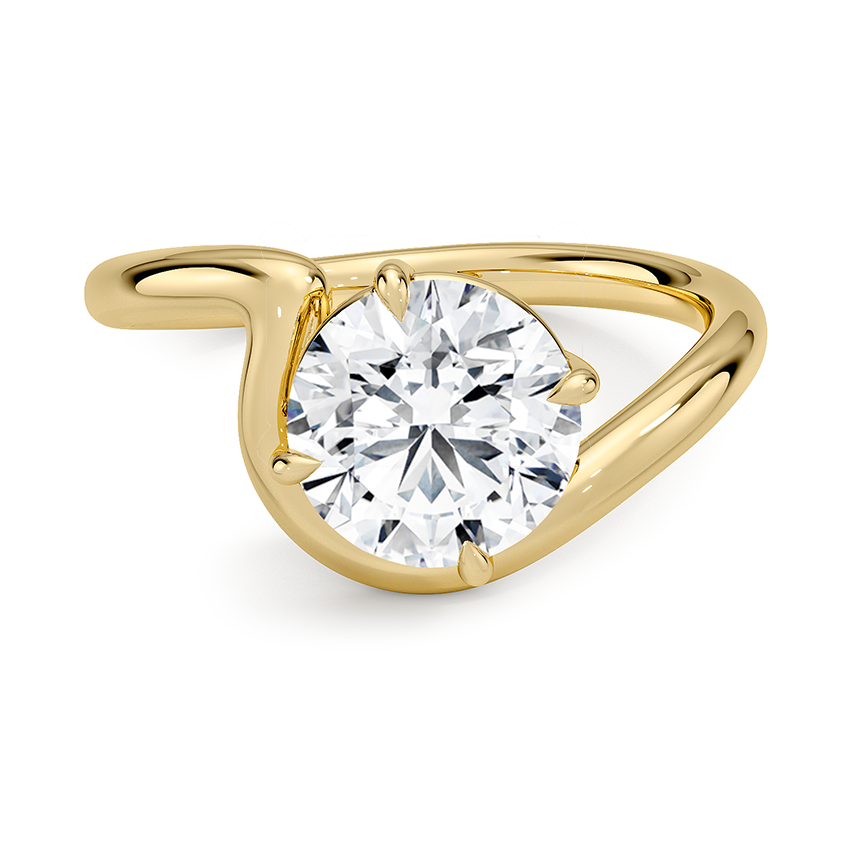 Aire Solitaire Ring