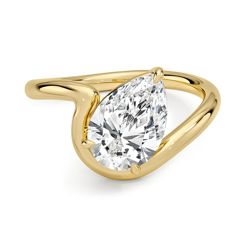 Aire Solitaire Ring