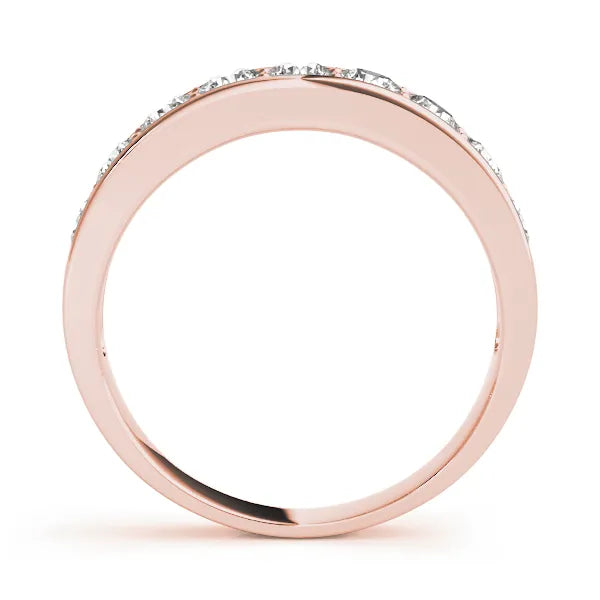 Grace Band Channel Set Wedding Band
