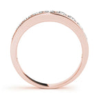 Grace Band Channel Set Wedding Band