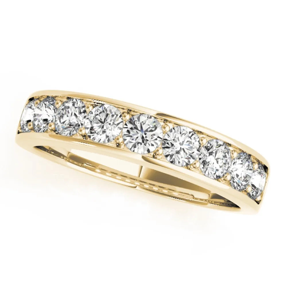 Grace Band Channel Set Wedding Band